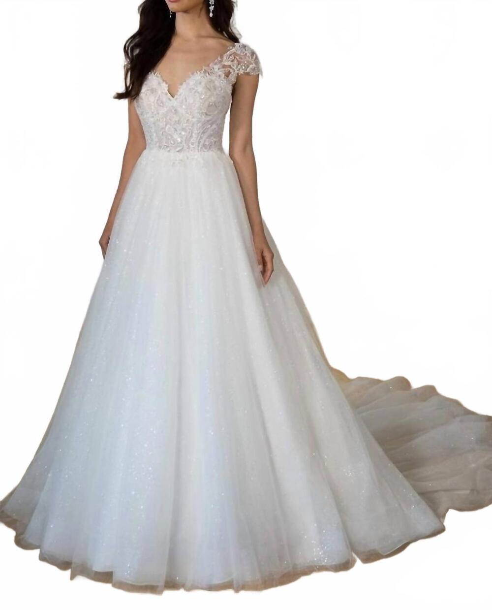 NEW MORILEE callie ballgown wedding dress in ivory